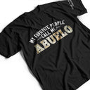 Gift For Father,Gift For Grandpa - My Favorite People Call Me Daddy With Names On Sleeves - Personalized T Shirt