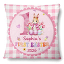 Easter,New baby,Dad,Sons,Gift For Son,Mom,Gift For Daughter,Daughters (Young),Daughters (Young),Gift For Kids,Gift For Grandkids,Happy - My First Easter - Personalized Pillow