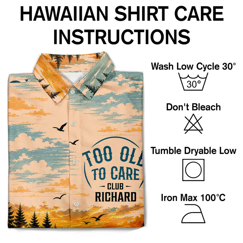 Top Market,Humorous,Gift For Yourself,Summer,Retirement,Custom Text - My Give A Damn Is Broken - Personalized Hawaiian Shirt