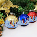 Gift For Grandparents,Parents,Christmas,Happy - My Grandkids Of Grandparents - Personalized Ball Ornament
