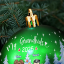 Gift For Grandparents,Parents,Christmas,Happy - My Grandkids Of Grandparents - Personalized Ball Ornament