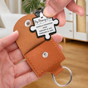 Family,Parents,Gift For Grandparents,Memorial,Sad - My Missing Piece Memorial - Personalized Wooden Pocket Hug