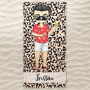Serviette de plage personnalisée avec imprimé animalier, motif mer, océan, piscine, anniversaire, été, pour lui, elle, vous-même, petite amie, petit ami, meilleur ami, amoureux en voyage
