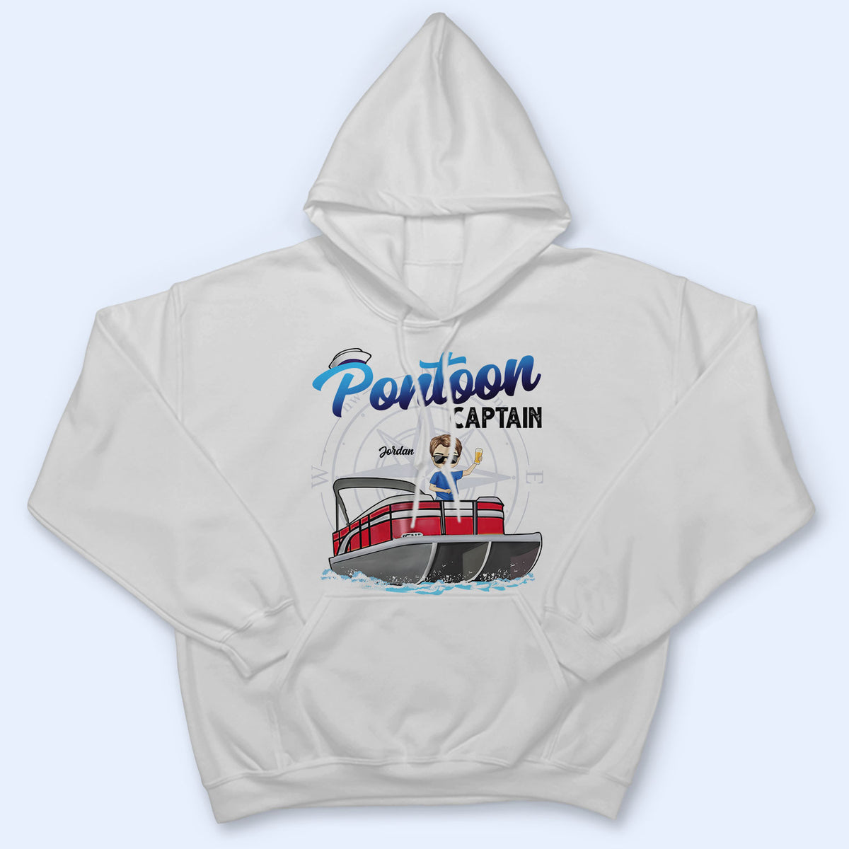 Boating Pontoon Captain - Birthday, Traveling, Cruising Gift For Ponto -  Wander Prints™