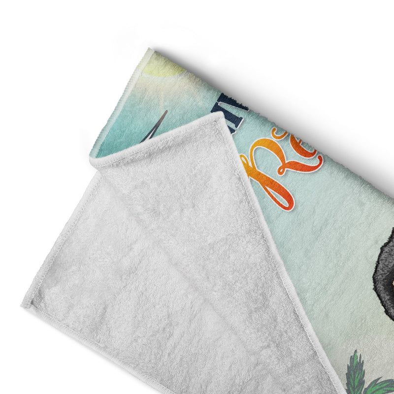 I Don't Want To I Don't Have To I'm Retired - Birthday, Retirement Gift For Yourself, Men, Women, Dad, Mom, Grandpa, Grandma, BFF Best Friends, Colleagues - Personalized Custom Beach Towel