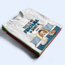 T-shirt « This Is My Pawjama » - Cadeau pour les amoureux des chiens, les mamans et les papas - T-shirt personnalisé