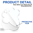 Joyeux Pawlidays - Chiens et chats de dessins animés amusants - Cadeau de Noël pour les amoureux des animaux - Décoration acrylique personnalisée