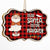 Dear Santa Define Naughty - Christmas Gift For Cat Lovers - Personalized Medallion Wooden Ornament
