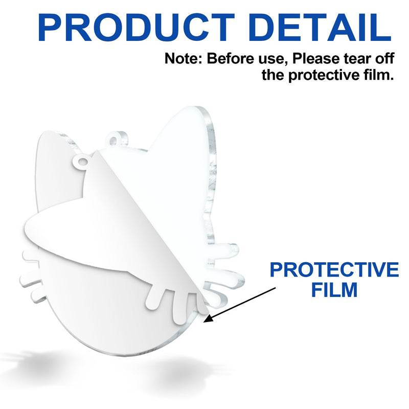 Meowy Christmas Happy Pawlidays - Cadeau de Noël pour les amoureux des chats - Décoration acrylique personnalisée