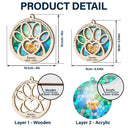 Custom Photo Dog Cat You Would Have Lived Forever - Pet Memorial Gift, Christmas Decor - Personalized Suncatcher Ornament