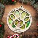 Custom Photo Dog Cat You Would Have Lived Forever - Pet Memorial Gift, Christmas Decor - Personalized Suncatcher Ornament
