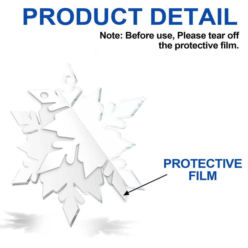 Grandchildren Are Like Snowflakes - Christmas Gift For Grandparents, Grandma, Grandpa, Family - Personalized Custom Shaped Acrylic Ornament