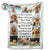 Custom Photo When Tomorrow Starts Without Me - Pet Memorial Gift - Personalized Fleece Blanket
