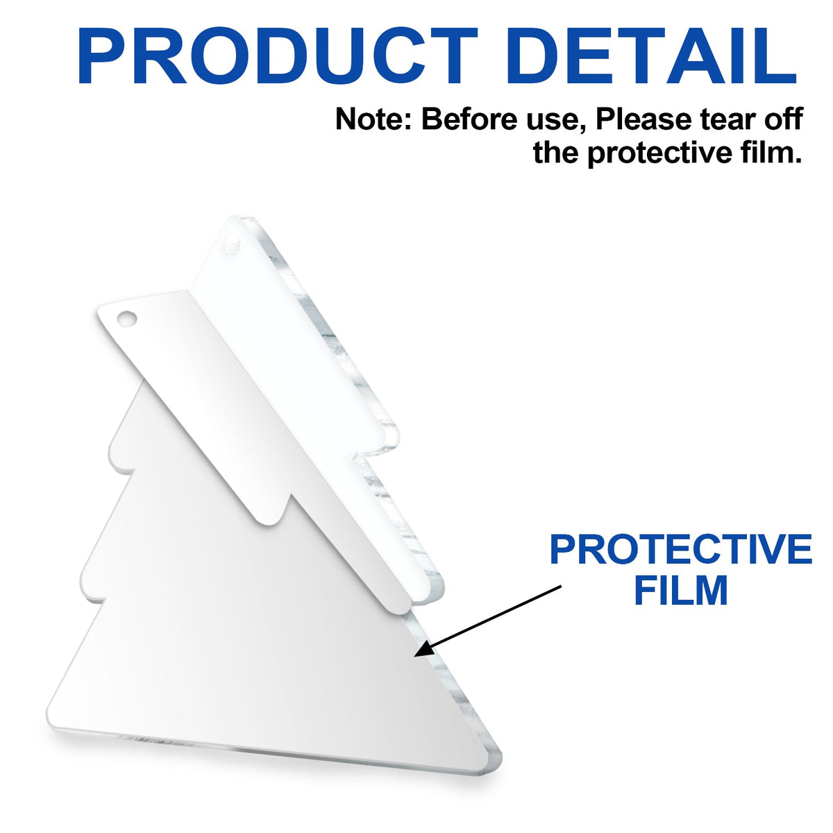 Nos rires sont illimités en forme de sapin de Noël - Cadeau pour les meilleures amies, les meilleures amies, les sœurs, les filles - Ornement en acrylique personnalisé en forme personnalisée