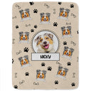 Custom Photo Your Dog Cat - Gift For Pet Lovers - Personalized Fleece Blanket