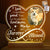 Custom Photo Dog Cat Infinity Heart Forever Missed - Pet Memorial Gift, Sympathy Gift - Personalized 3D Led Light Wooden Base