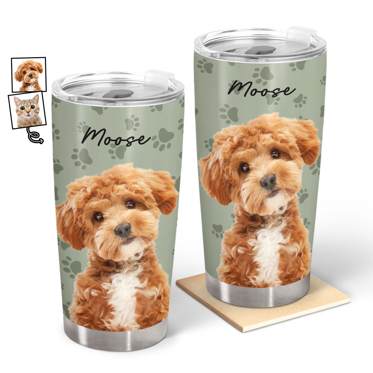 Custom Photo Your Pet - Gift For Dog Lovers, Cat Lovers - Personalized ...