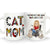 The Perfect Kids Have Four Legs & Fur - Gift For Cat Mom, Cat Lovers - Personalized White Edge-to-Edge Mug