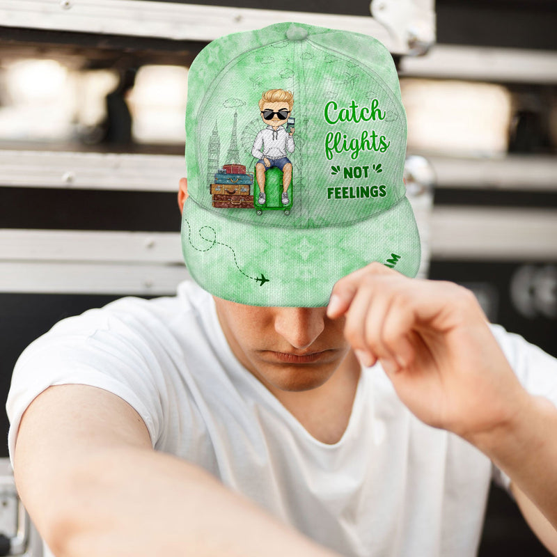 It's On My List - Gift For Traveling Lovers, Vacation Lovers, Travelers, Him, Her - Personalized Classic Cap