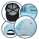 It's On My List - Gift For Traveling Lovers, Vacation Lovers, Travelers, Him, Her - Personalized Classic Cap