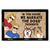 In This House We Narrate The Dogs' Thoughts - Gift For Dog Lovers, Couples - Personalized Doormat