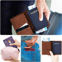 Travel Is My Therapy - Gift For Travellers, Travelling Lovers, Him, Her - Personalized Passport Cover, Passport Holder