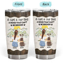 A Bond That Can't Be Broken - Gift For Dog Lovers - Personalized Tumbler