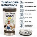 A Bond That Can't Be Broken - Gift For Dog Lovers - Personalized Tumbler