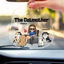 The Cat Mother - Gift For Cat Moms, Cat Lovers, Women - Personalized Acrylic Car Hanger