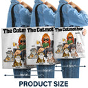 The Cat Mother - Birthday, Loving Gift For Cat Mom, Cat Lovers, Women - Personalized Zippered Canvas Bag