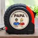 Dad No One Measures Up To You - Birthday, Loving Gift For Daddy, Father, Grandfather, Grandpa - Personalized Tape Measure