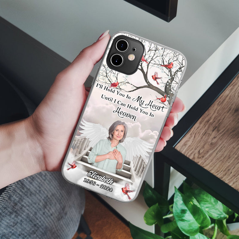 Custom Photo In Loving Memory In Heaven - Memorial Gift For Your Loved Ones - Personalized Clear Phone Case