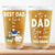 To Dad From The Reasons You Drink - Funny, Birthday Gift For Father - Personalized Pint Glass