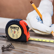 Dad's Little Helpers - Gift For Father, Grandpa, Grandfather - Personalized Tape Measure