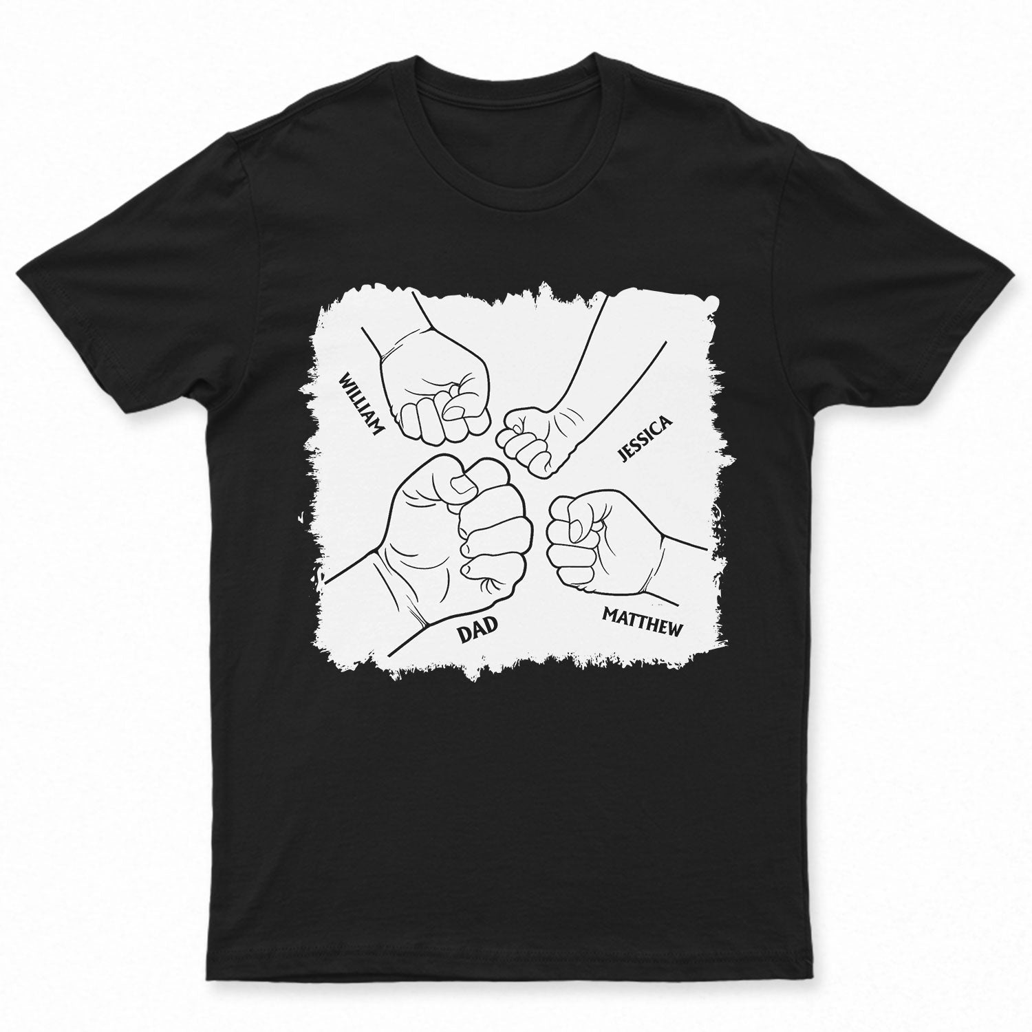 Fist Bump - Personalized T Shirt