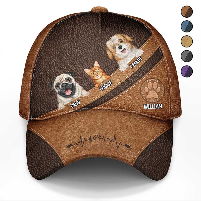 Cute Dogs And Cats - Personalized Classic Cap