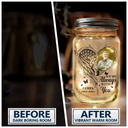 Custom Photo Memorial Your Light Will Always Shine In Our Hearts - Personalized Mason Jar Light