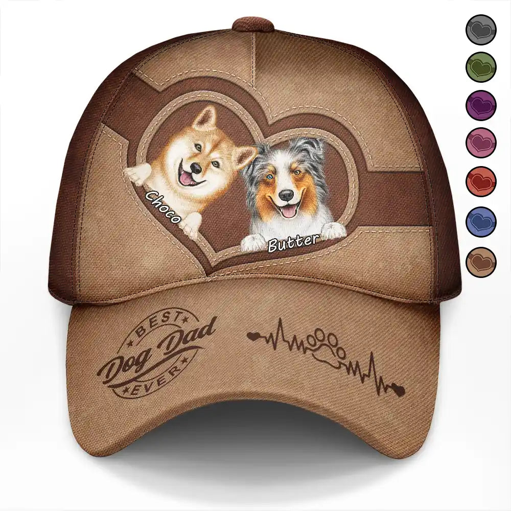 Best Dog Dad Mom Mum Ever - Personalized Classic Cap