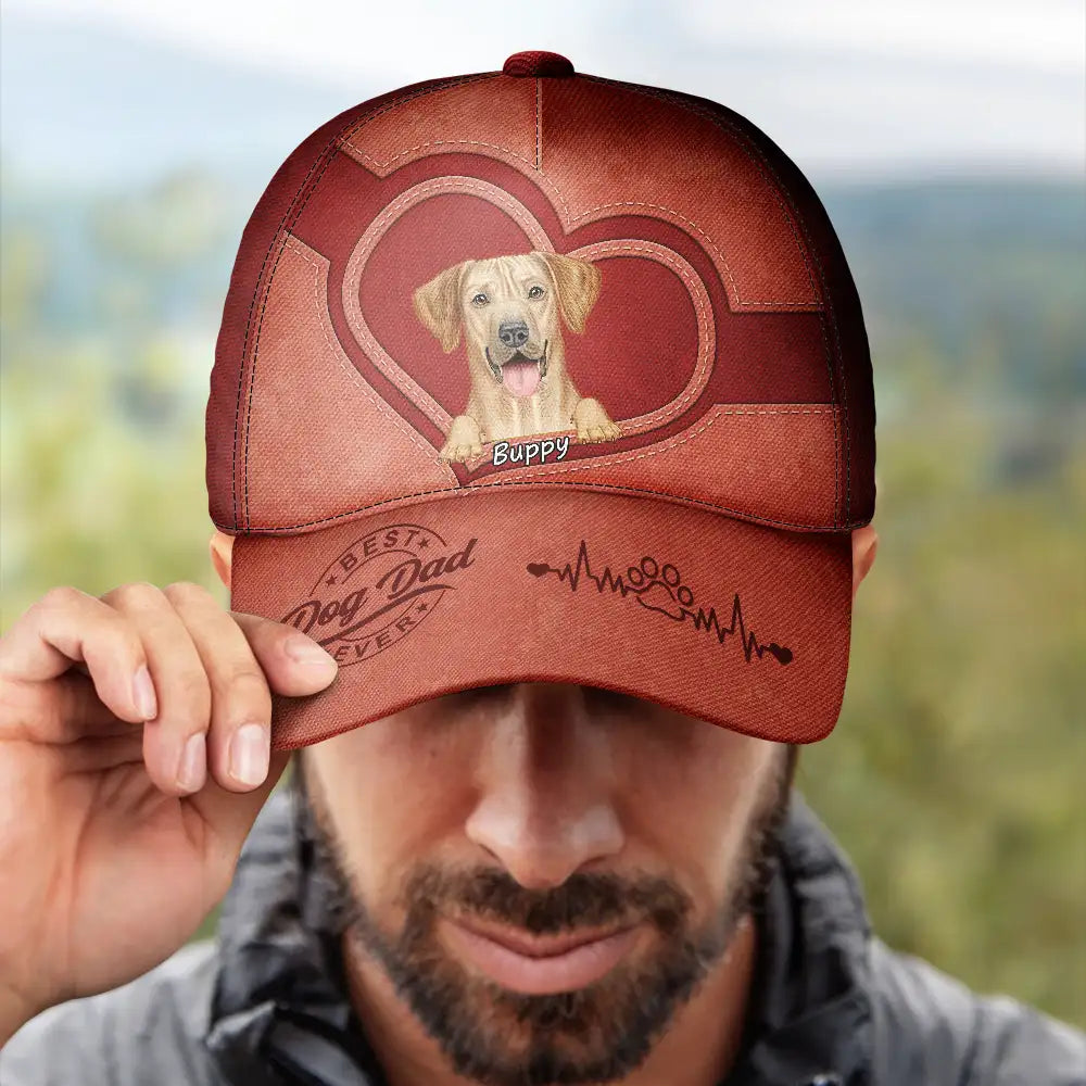 Best Dog Dad Mom Mum Ever - Personalized Classic Cap