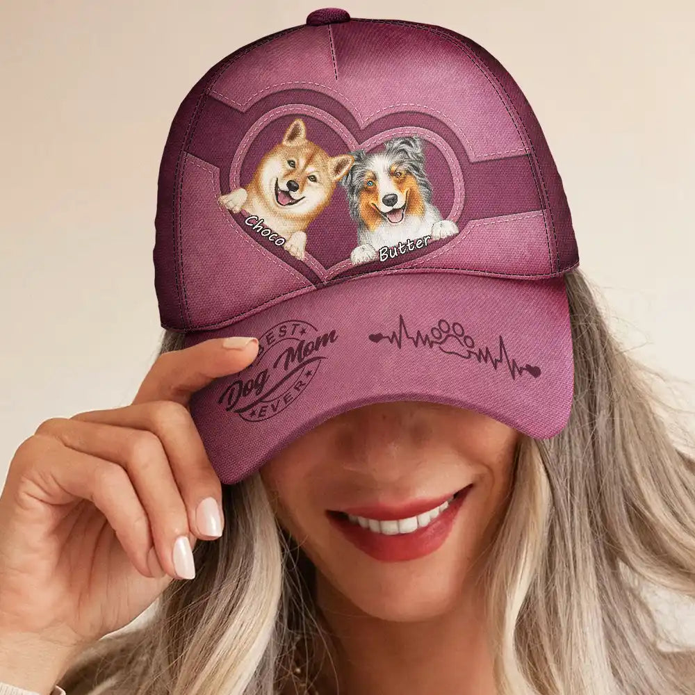 Best Dog Dad Mom Mum Ever - Personalized Classic Cap