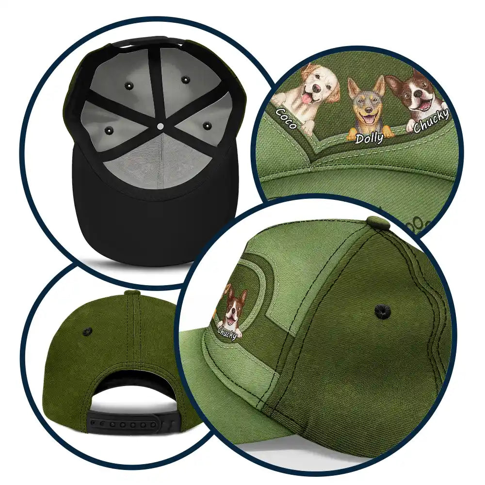 Best Dog Dad Mom Mum Ever - Personalized Classic Cap