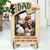 Custom Photo Forget Father's Day I Love You Every Day - Personalized 2-Layered Wooden Plaque With Stand
