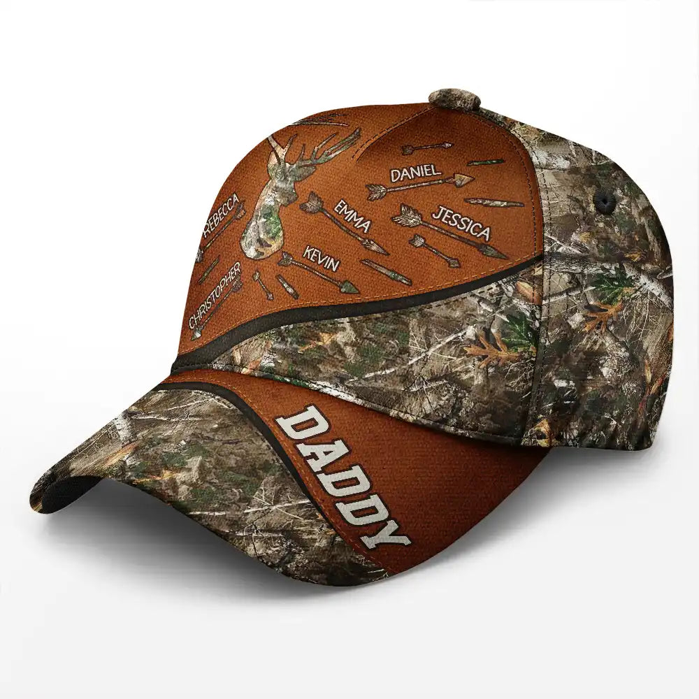 Papa et grand-père chasseurs - Casquette classique personnalisée 
