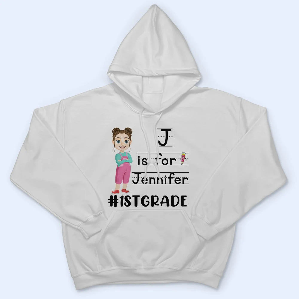 Premier jour d'école - T-shirt personnalisé