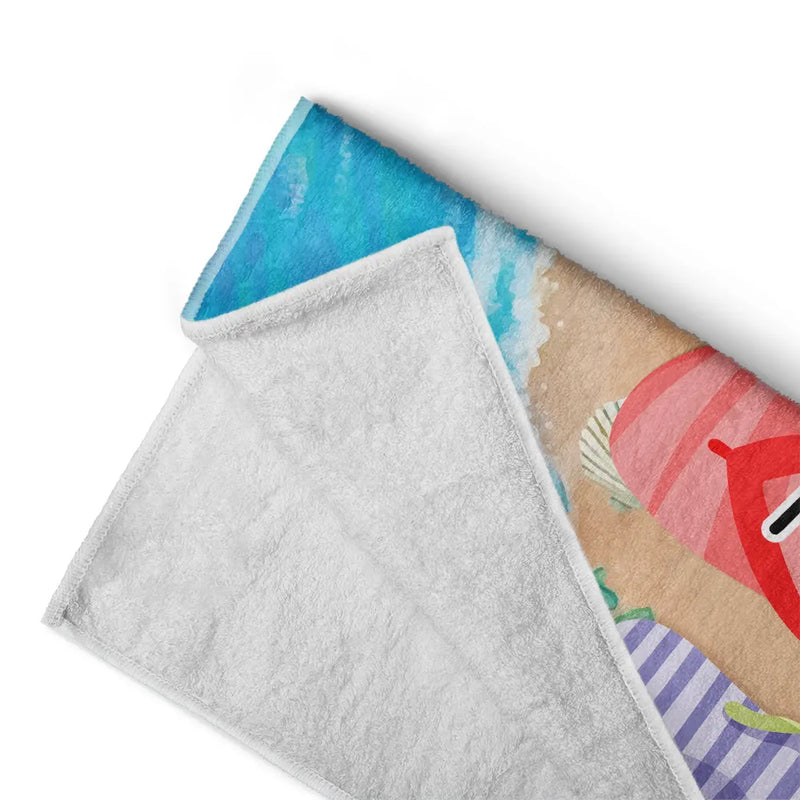 Grandma's Beach Buddies - Personalized Beach Towel