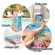 Grandma's Beach Buddies - Personalized Beach Towel