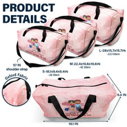 Husband & Wife Cruising Partners For Life - Personalized Duffle Bag