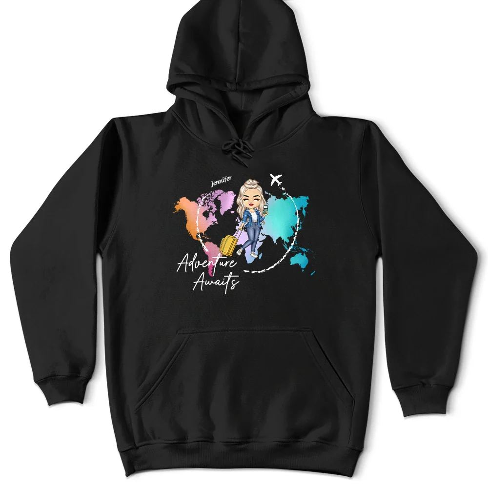 L'aventure vous attend - T-shirt personnalisé