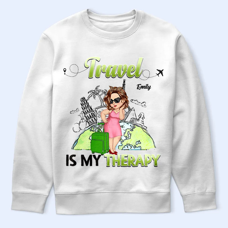 Travel Queen It's On My List - Personalized T Shirt