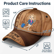 Juste une fille et un garçon qui aiment voyager - Casquette classique personnalisée 